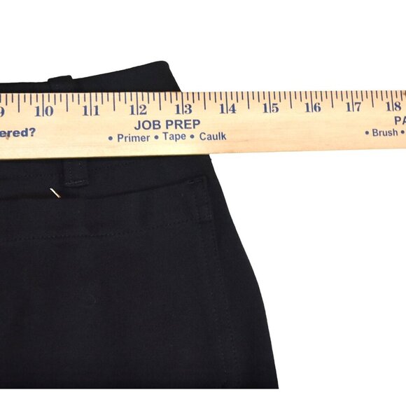 Anthropologie Maeve Black Colette Pencil Skirt Stretch Ponte Knit XS Career Twee - Picture 6 of 10